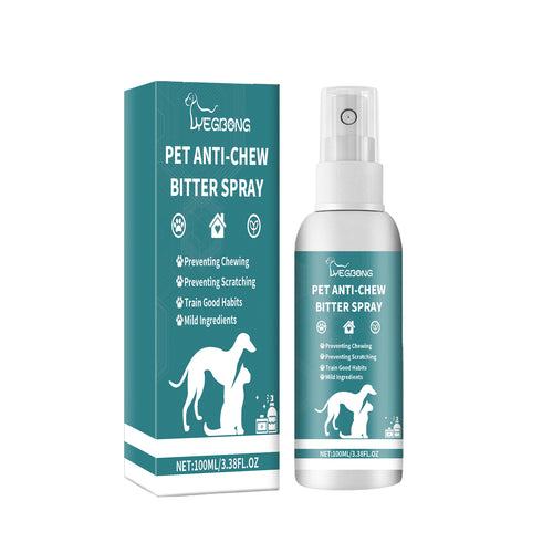 Corrective Chewing Spray For Pets, Anti-Cat/Dog Scratching Sofa Chewing Pet Behavior Modification Spray
