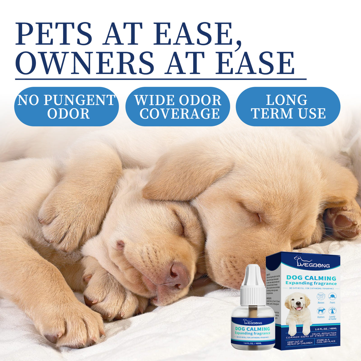 Anxiety & Stress Relief Calming Drops for Dogs & Cats