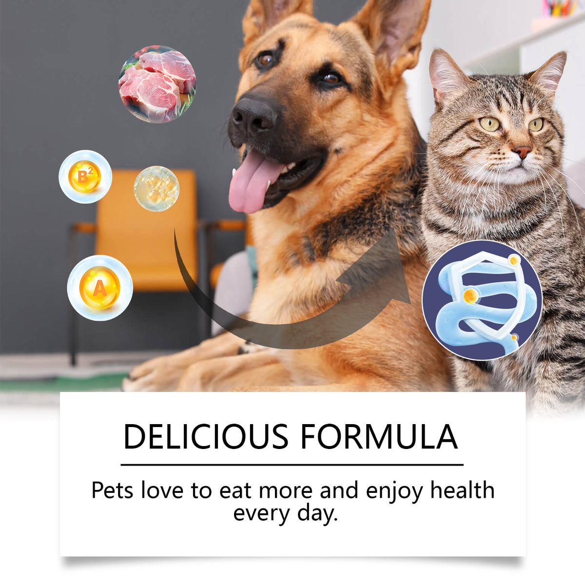 Daily Probiotic Tablets for Dogs & Cats
