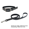 Night Reflective Dog Leash & Collar Strap Set