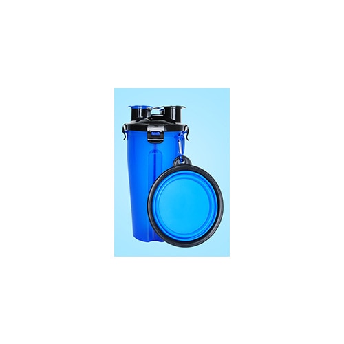 Portable Travel Food & Water Bottle for Dogs & Cats