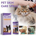 Yegbong Pet Skin Relief Spray, Relieves Dog And Cat Skin Itchiness Eliminates Mites Cleaning Care Spray