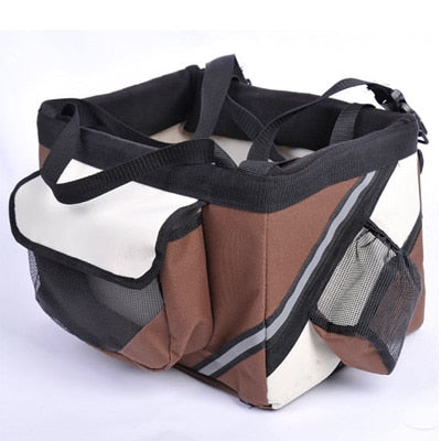 Portable Pet Bicycle Carrier Bag for Small Dogs & Cats