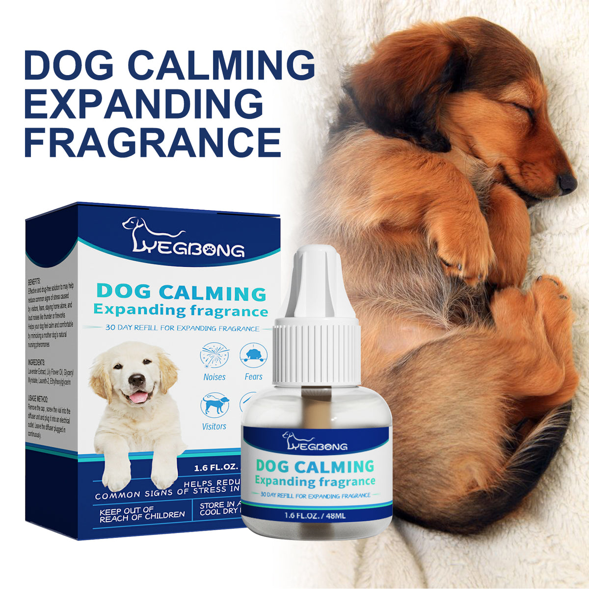 Anxiety & Stress Relief Calming Drops for Dogs & Cats