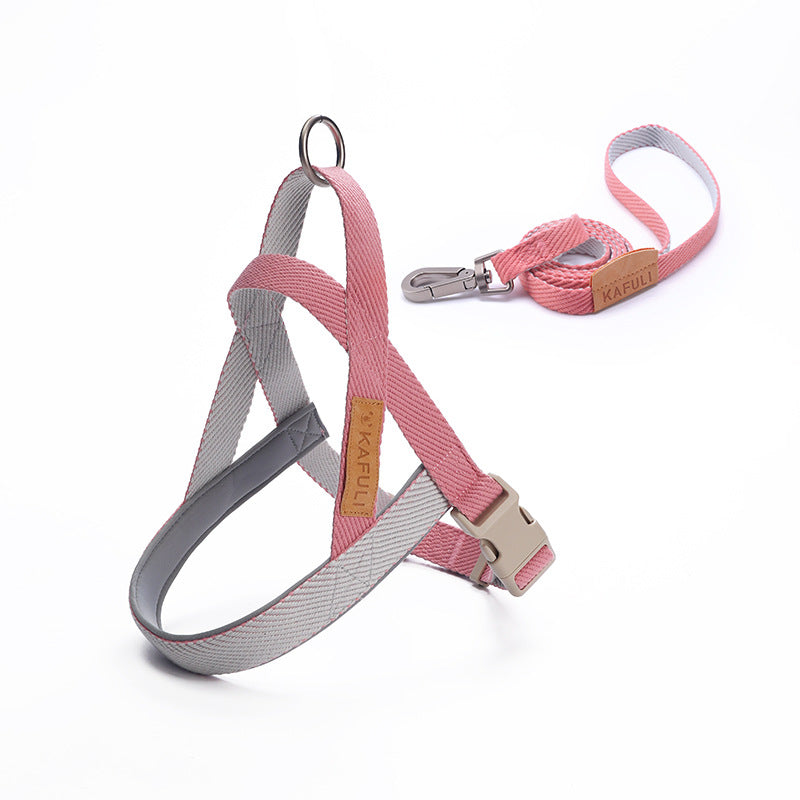 Dog Vest Chest Harness & Walking Leash