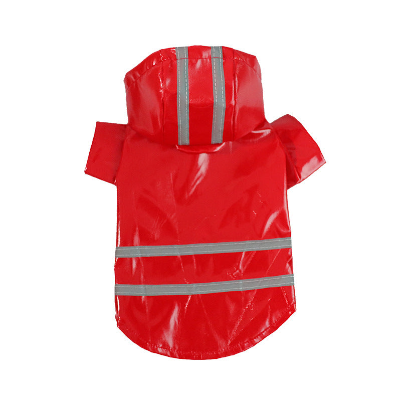 Reflective Waterproof Raincoat for Small & Medium Dogs