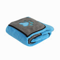Double-Sided Ultra-Fine Absorbent Fiber Dog Bath Towel Cat Bathrobe Blanket Dual-Use Pet Supplies