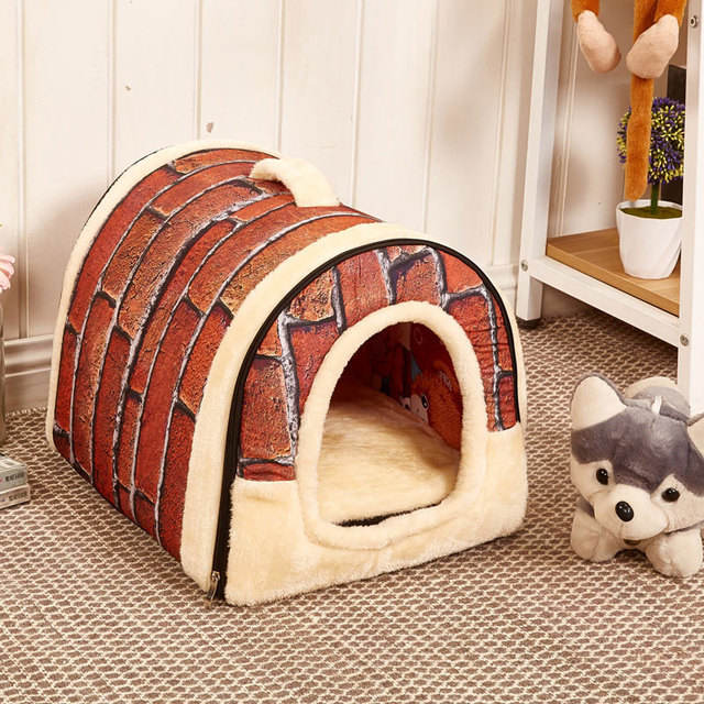Detachable Pet Kennel & Dog Pad for All Seasons