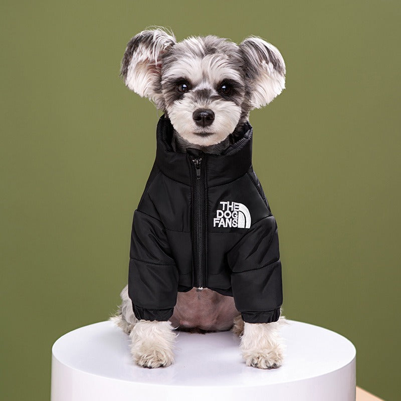 Windproof Winter Cotton Jacket for Medium & Large Dogs