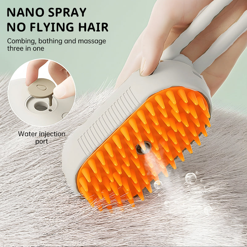 Electric Spray Grooming Comb for Dogs & Cats