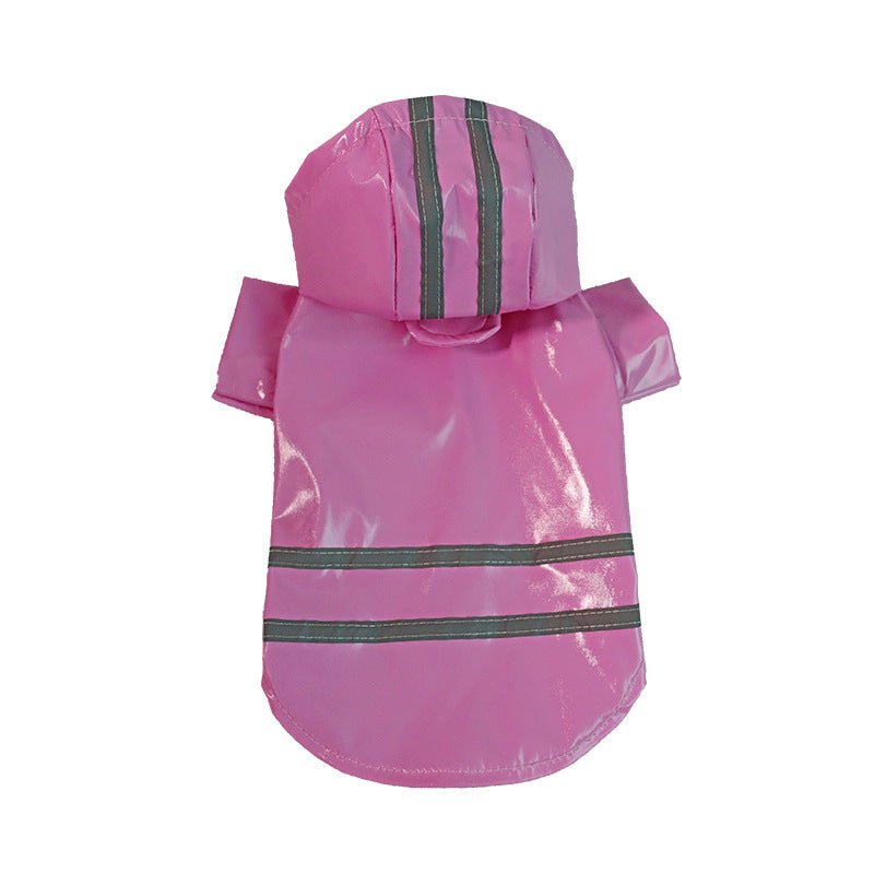 Reflective Waterproof Raincoat for Small & Medium Dogs