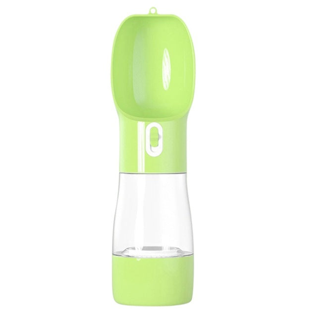 Portable Water Bottle & Feeder Bowl for Dogs & Cats