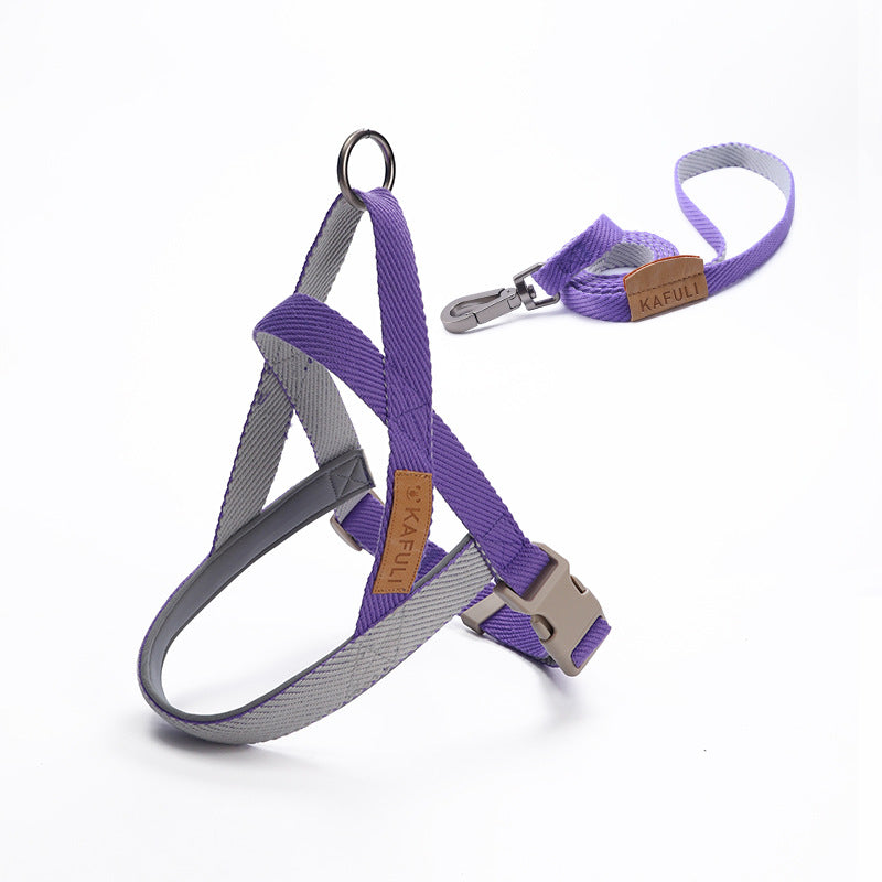 Dog Vest Chest Harness & Walking Leash