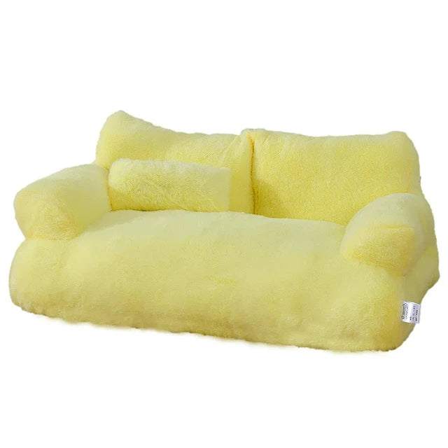 Luxury Plush Pet Bed for Dogs & Cats