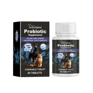 Daily Probiotic Tablets for Dogs & Cats