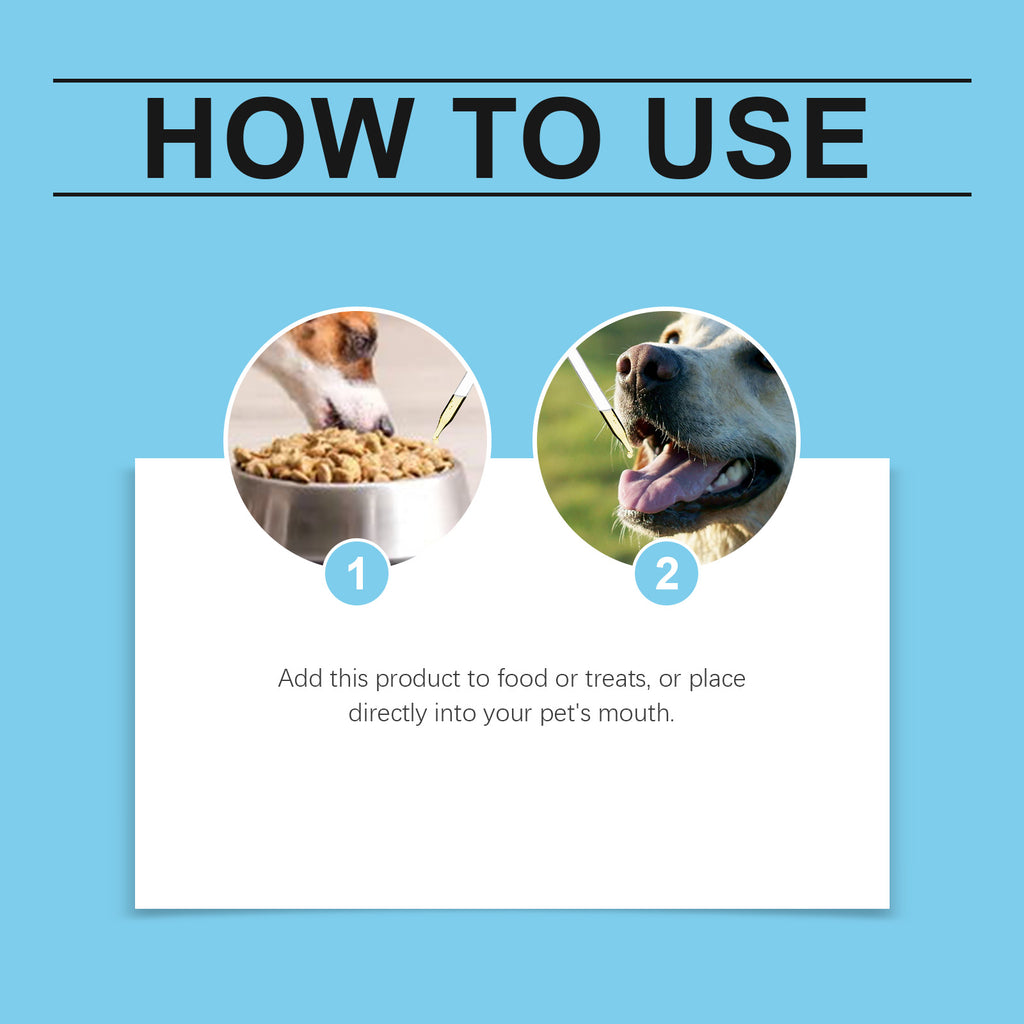 Immunity & Vitality Supplement Drops for Pets