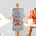Pet Dog Cat Clothes Halloween Thanksgiving Pumpkin Hoodie Small Dog Apparel