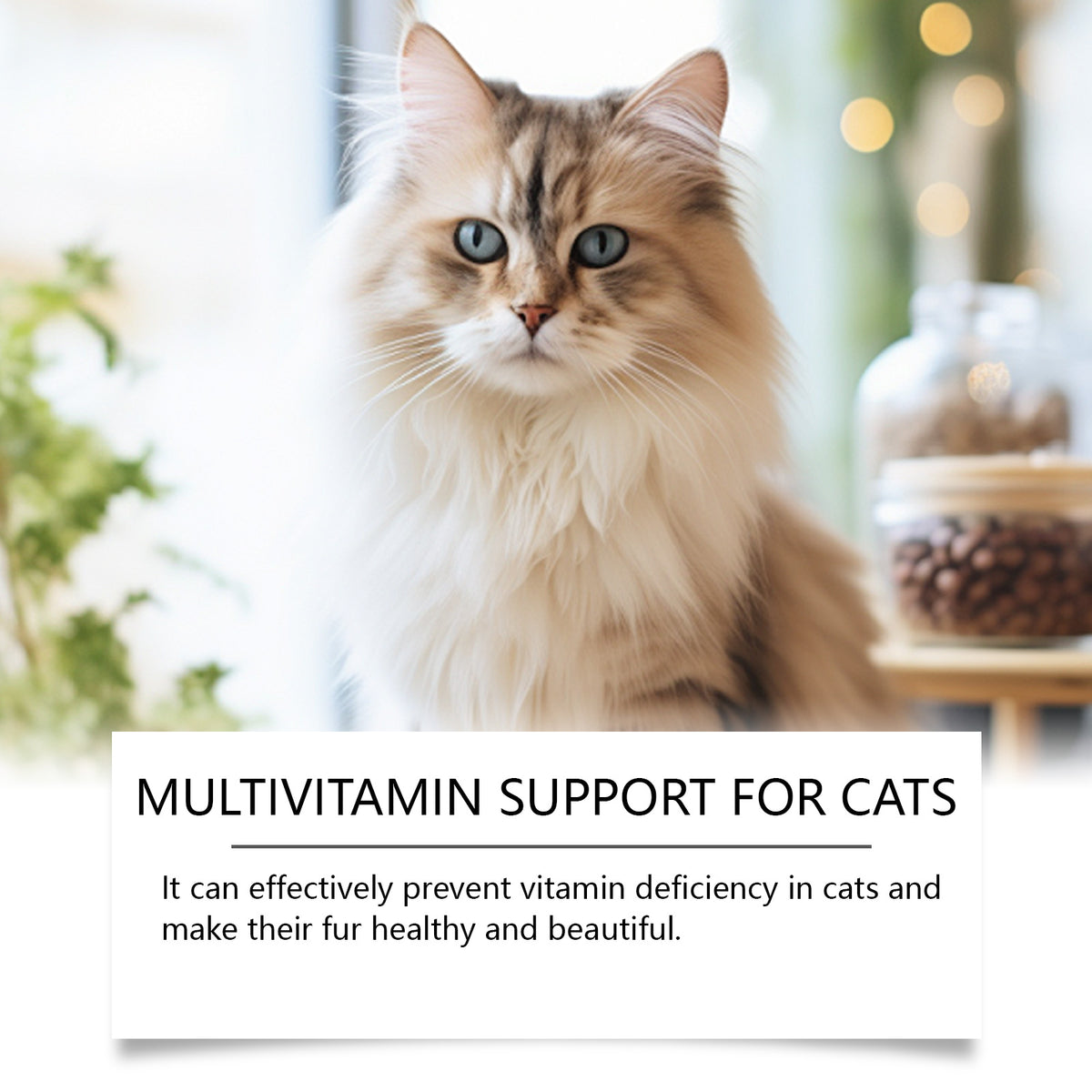 Daily Multivitamin Tablets for Cats