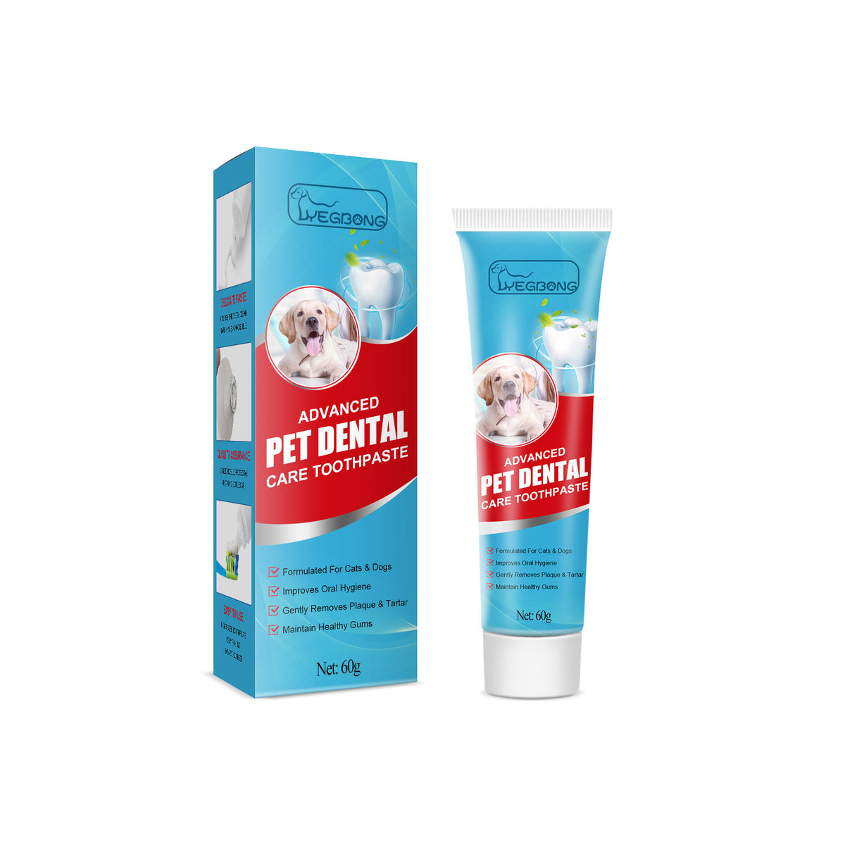 Edible Toothpaste for Dogs & Cats — Fresh Breath & Clean Teeth