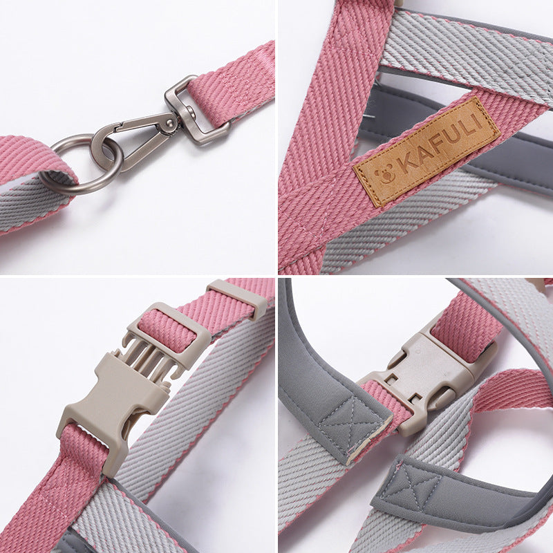 Dog Vest Chest Harness & Walking Leash