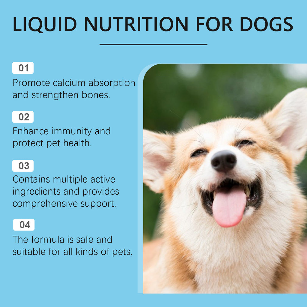 Immunity & Vitality Supplement Drops for Pets