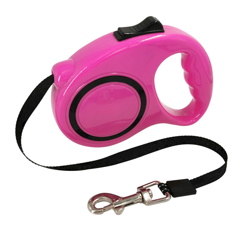 Automatic Retractable Dog Leash with Flashlight