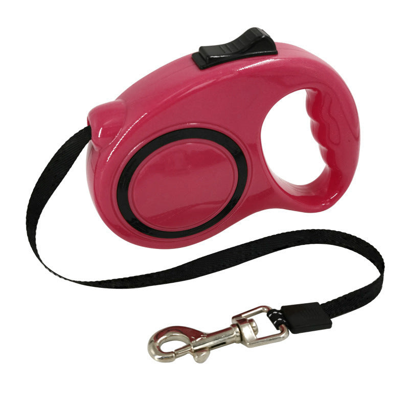 Automatic Retractable Dog Leash with Flashlight