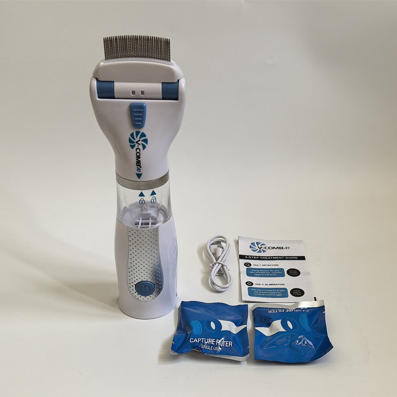 USB Rechargeable Flea & Lice Comb for Dogs & Cats