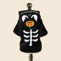 Halloween Skeleton Ghost Hoodie for Small Dogs & Cats