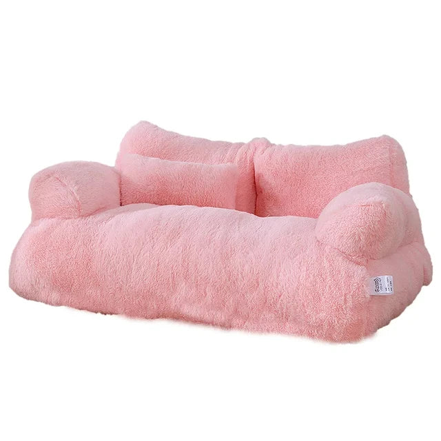 Luxury Plush Pet Bed for Dogs & Cats