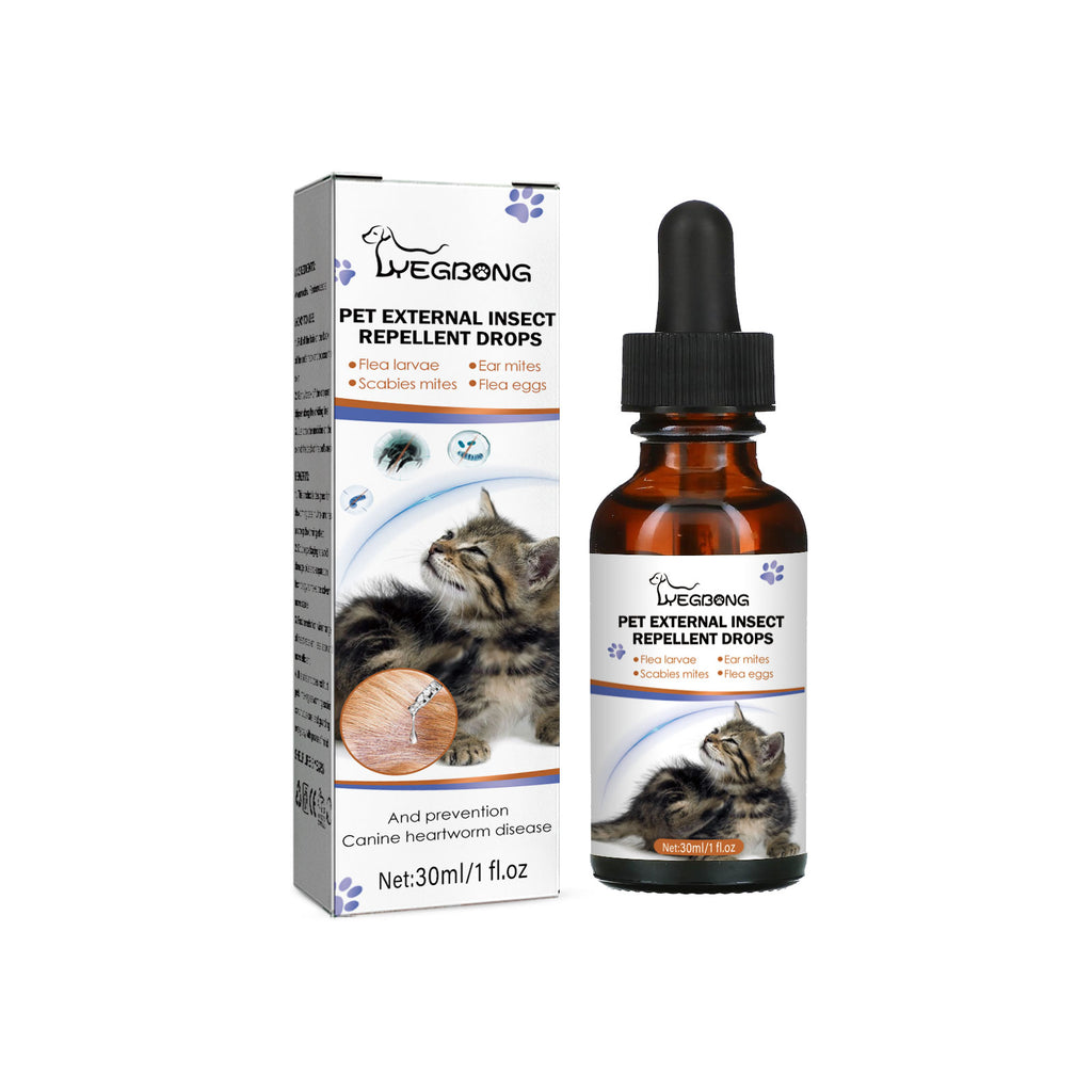 Flea & Tick Repellent Drops for Dogs & Cats