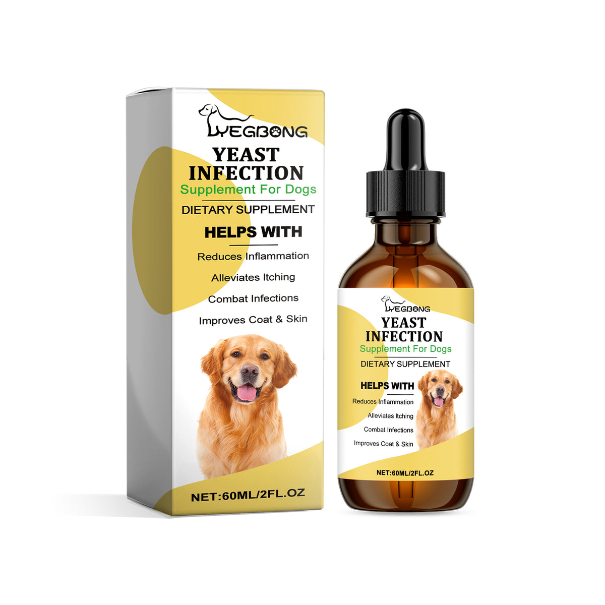 Herbal Yeast Supplement for Pet Skin Care