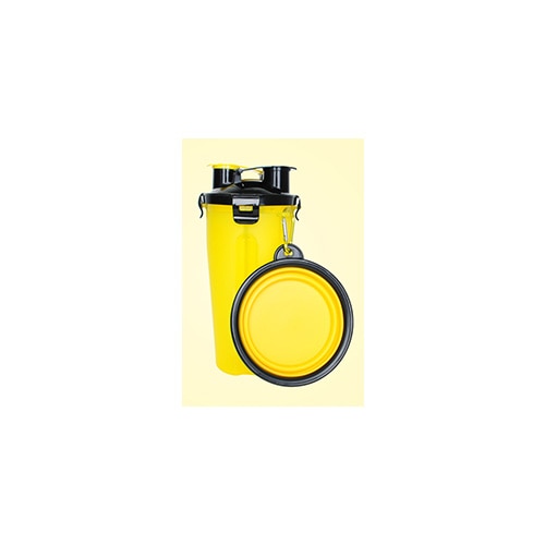 Portable Travel Food & Water Bottle for Dogs & Cats