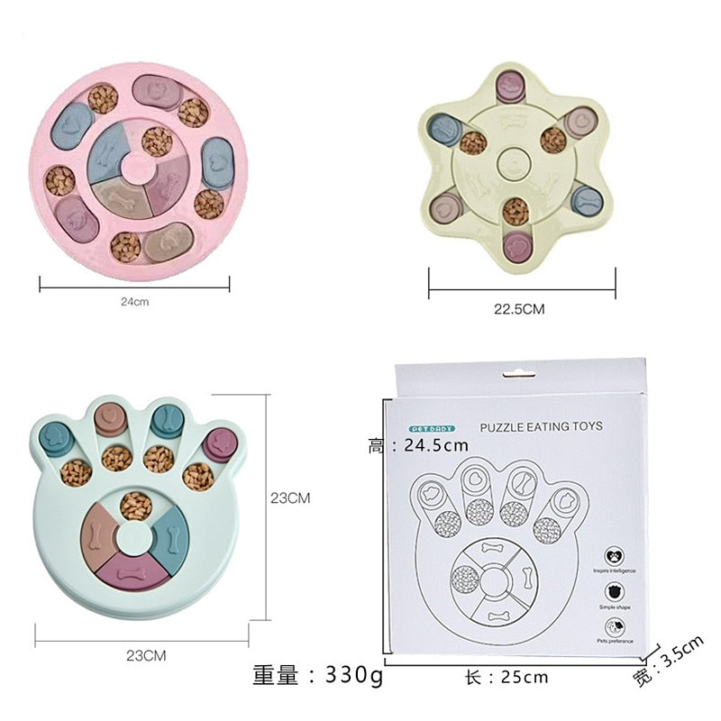 IQ Puzzle Treat Dispenser Toy for Dogs