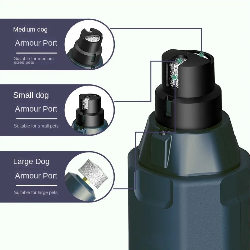 Electric Nail Grinder & Clipper for Dogs & Cats