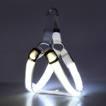 LED Luminous Dog Chest Harness for Medium & Large Dogs
