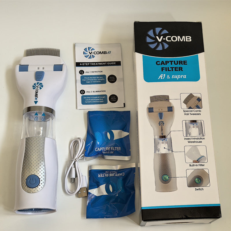 USB Rechargeable Flea & Lice Comb for Dogs & Cats