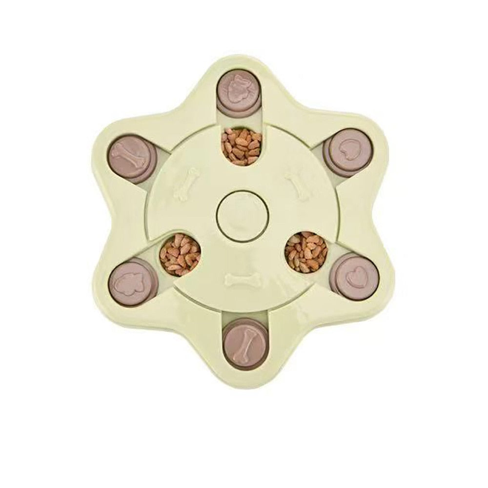 IQ Puzzle Treat Dispenser Toy for Dogs