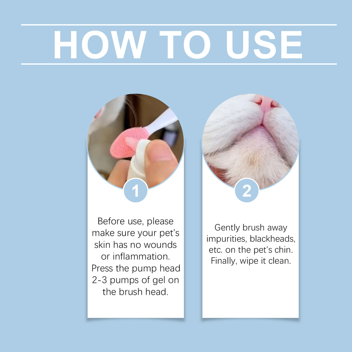 Oral Care Cleaning Solution Set for Dogs & Cats