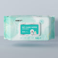 Pet Wet Wipes 100 Sheets for Cats and Dogs Eye Cleaning Tear Stain Wipes Extra Large and Thick Cat and Dog Supplies