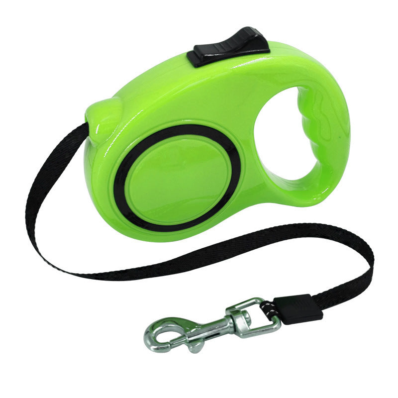 Automatic Retractable Dog Leash with Flashlight