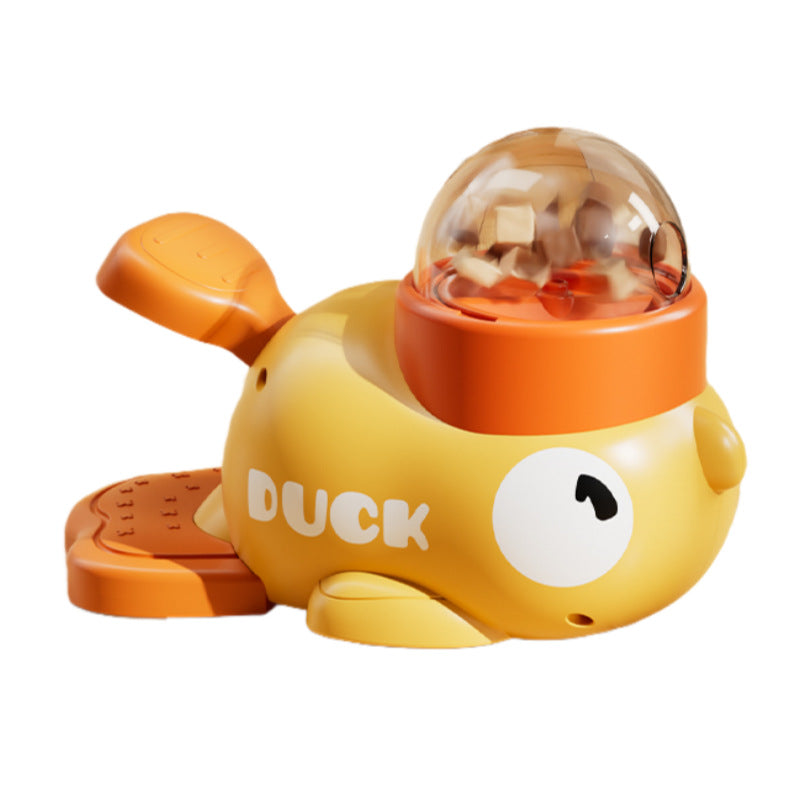 Treat Dispensing Duck Toy for Cats & Dogs