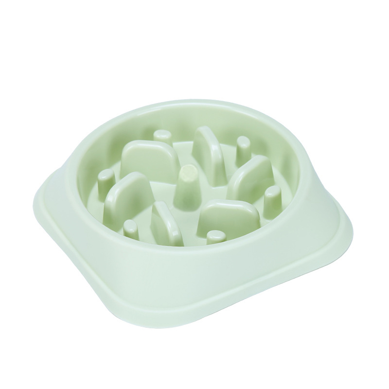 Pet Bowl Dog Bowl Pet Slow Food Bowl Anti Overturning Dog Slow Food Bowl Rice Bowl Dog Bowl Large Dog Slow Food Bowl Supplies