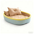 Half-Enclosed Winter Warm Dog House & Pet Bed