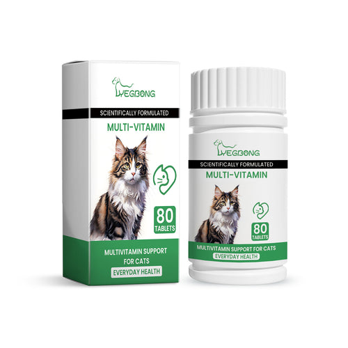 Daily Multivitamin Tablets for Cats