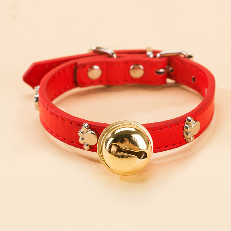 Paw Print & Bone Alloy Collar Bell for Dogs & Cats