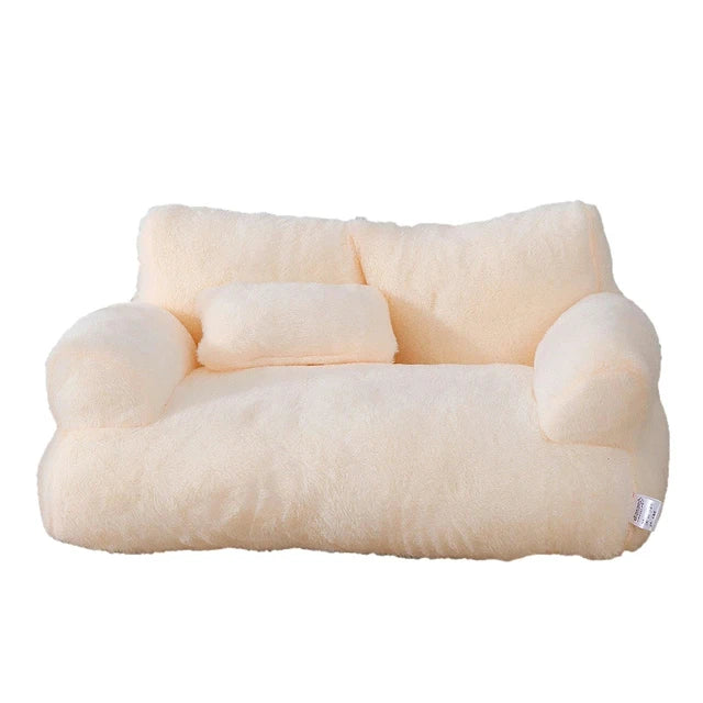 Luxury Plush Pet Bed for Dogs & Cats