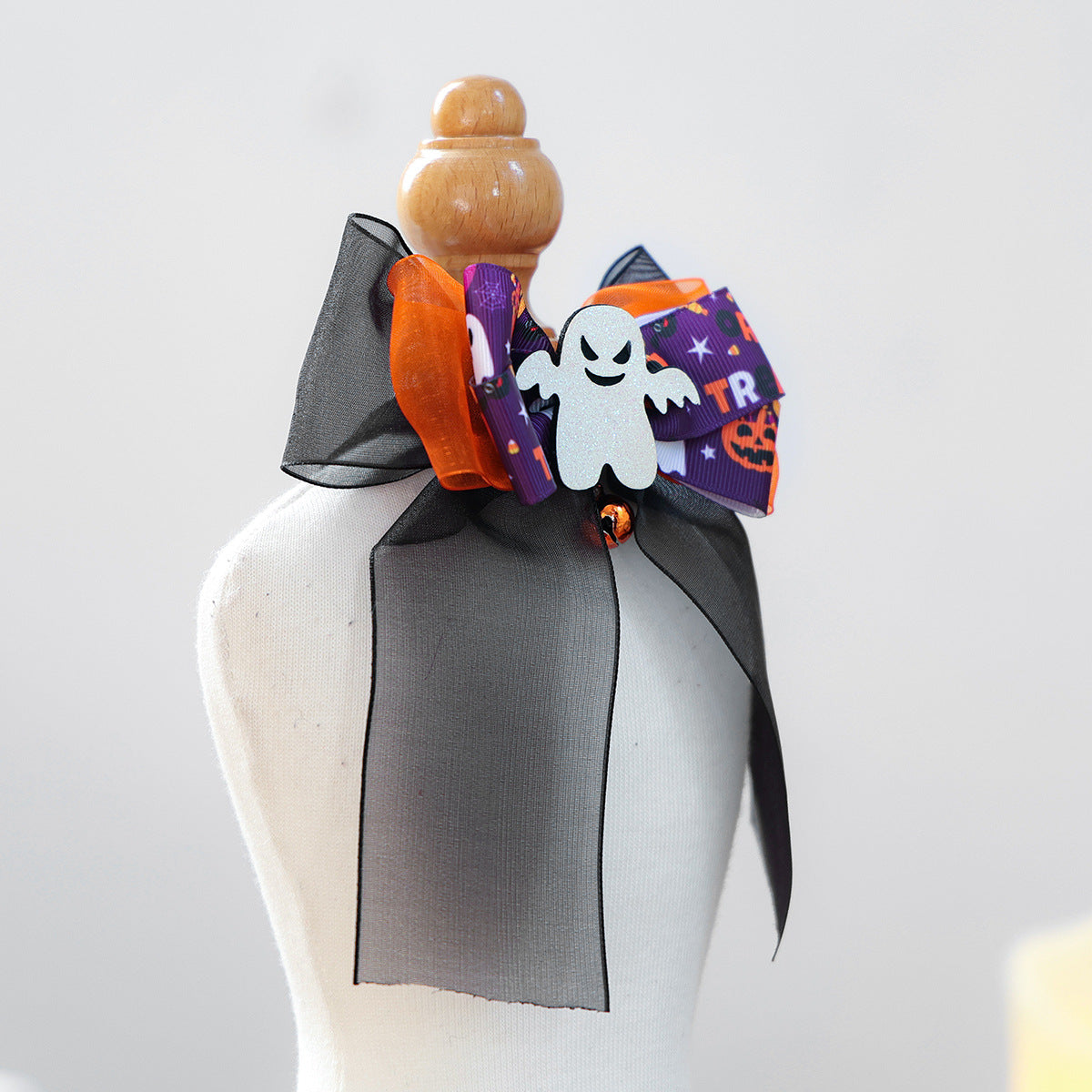 Pet Accessories Halloween Cartoon Ghost Scarf Collar Dog Cat Bow Tie Collar Drop Shipping
