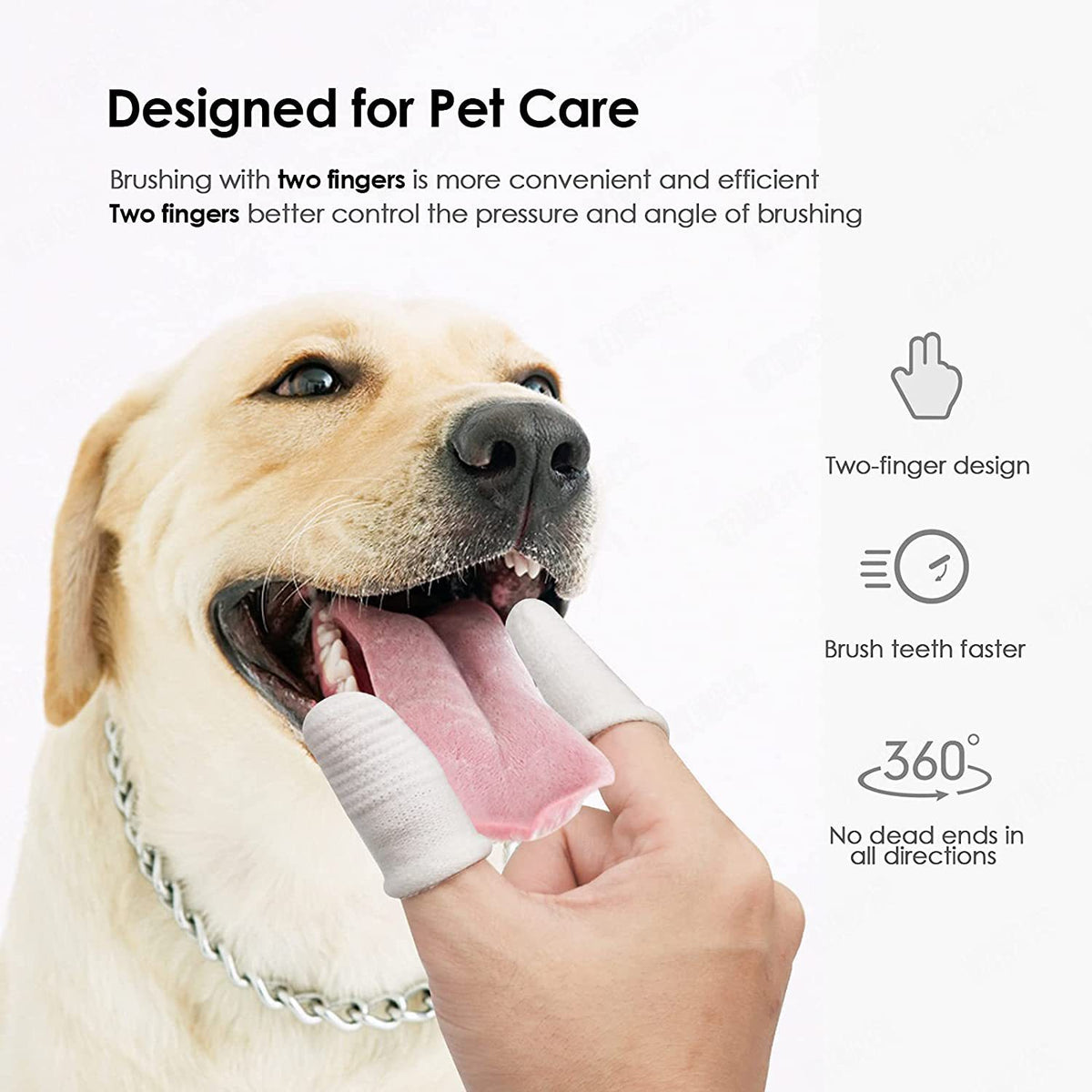 Finger Toothbrush for Dogs & Cats — Gentle Oral Care