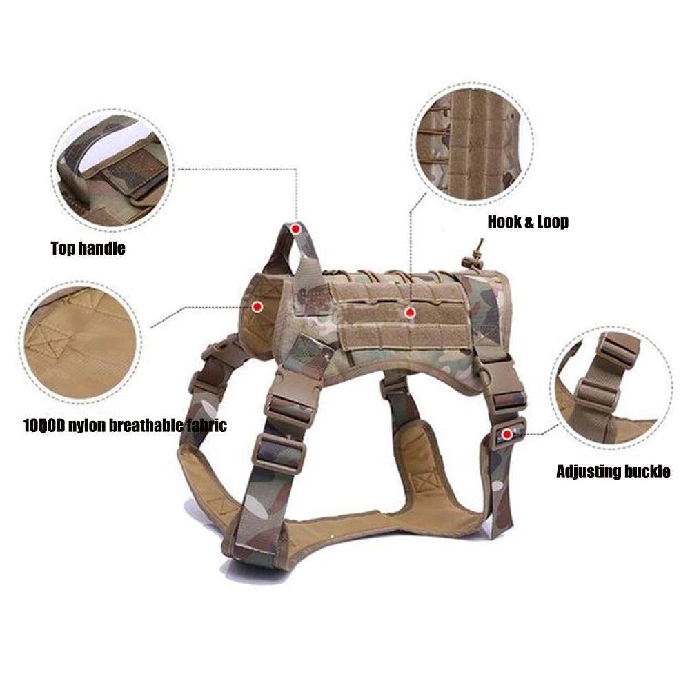 Tactical Breathable Military Dog Vest